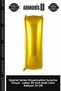 Special Series Organization Surprise Visual I- Letter 34 Inch Gold Color Balloon 76 cm