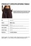 Women's 6W6-16 Barrel Fit Plaid Belt Detailed Design Denim Jean - 8
