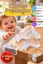 Set of 4 Transparent Furniture Corner Protectors – Child Safety Table and Coffee Table Attachment