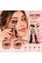 Professional Eyelash Curler – Black with Pink Heart Detail, Silicone Pads, Ergonomic Eyelash Curling Tool - 2