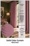 Dried Rose Background Curtain |   Room Blackout Sunshade |   Textured Fabric with Effects |   Elegant Decorative Design