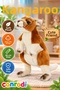 Anm 20866 28 cm Standing Kangaroo with Baby