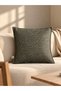Tessa Khaki Throw Pillow Cover (45X45)