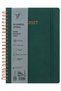 Business-2027 Year Daily Spiral Agenda 20X28 Cm. One Page Per Day - Burgundy