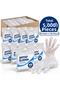 5000-Pack Disposable Transparent Food Gloves – Hygienic Gloves for Burgers, Wings, Meat, and Fast Food