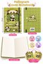 Hologram Cover Panda Notebook – A5, 80 Sheets 160 Pages Lined - Green - 4