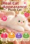 White Realistic Cat-Looking Plush Cat 50 cm Long Furry Soft Cuddly Decorative Toy Cat - 4