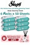 4XL Perineal Area and Body Cleansing Towel Mega Set of 6 50 Sheets - Rosie Room Fragrance Gift