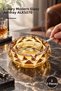 2 pieces luxury modern glass ashtray alk5070