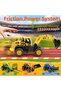 Yellow Excavator Toy 22 Cm, Friction-Powered Construction Vehicle, Movable Digger Arm and Bucket - 5