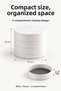 4-Tier Rotating Jewelry and Gem Organizer – Cylinder Storage Box Nightstand Organizer (10 X 1 - 3