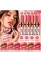 2-in-1 Double-Ended Glitter Lip Gloss and Liquid Lipstick – Shimmering Lip Gloss – 6 Color Options - 2