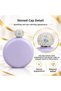 Luxury Stone Embossed Colorful Stainless Steel Flask 5 oz 150 Ml. Pocket Bag Camping Outdoor Gift - 2