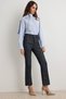 Koyu Mavi Orta Esnek Bel Detaylı Normal Bel Straight Jeans TWOAW27JE00366 - 2