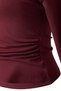 Burgundy Knitted T-Shirt Twoaw27Ts00120 - 3
