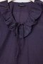Purple Ruffle Detailed Front Blouse Twoaw27Bz00433 - 3