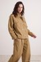 Camel Oversize Çıtçıtlı Ceket Pantolon Alt - Üst Takım TCTAW27US00051 - 4