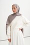 Luxe Desen Liora Cotton Shawl Ashy Gray - 2