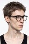 Rowan Black Men's Blue Light Protective Glasses - 2