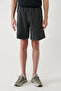 Men's Anthracite Soft Touch Side Pocket Regular Fit Shorts A41Y3600 - 2