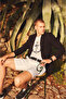 Men's Black Unlined Wool Blended Double Slit Jacket A31Y4009 - 2