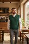 Men's Nefti Anti-Pilling Fabric Standard Fit Regular Cut V-Neck Knitwear Sweater - 3
