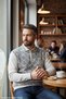 Men's Steel Knit Shirt Collar Pocket Zippered Polo Collar Waxing Non-Pilling Knitwear Winter Sweater - 5