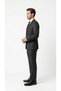 Black men's genuine leather classic shoe 020.3189-114 - 5