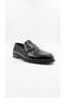 Black Men's Genuine Leather Shoes 740.909
