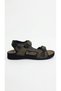 Black-khaki men's sandal 739.154478 - 2