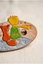 Hair Clip, Genuine Leather, Little Prince Shaped - Handmade, Craft