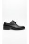 Black men's genuine leather classic shoe 020.3189-114 - 3