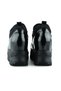 Mevira Black Chain Hidden Wedge Sneakers - 6