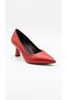 Red women's high heeled shoe 319.017-2014 - 2