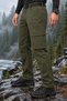 Khaki 214 Men's Cargo Pants Tactical Outdoor Combat with Pockets - 2