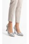 Silver Women's Heeled Shoes 319.017-100