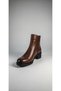 Tan Women's Genuine Leather Heeled Boots 074.100 - 3