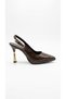 Black Women's Daily Heeled Shoes 728.2593 - 2