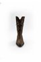 Brown Suede Women's Genuine Leather Heeled Boots 002.5097-6 - 3