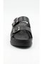 Black women's genuine leather slipper 546.107 - 3