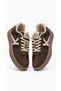 Brown-cream women's sports shoes 024.7030 - 5