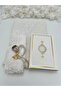 5 Piece Cream 12X17 Quran Gift Boxed Bride and Groom Gift Set (Umrah Hajj Gift) - 2