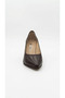 Brown women's genuine leather high heeled shoe 343.861 - 3