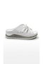 White Women's Genuine Leather Slippers 546.101 - 2
