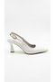 White Women's Heeled Shoes 036.1410 - 3