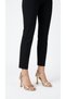 Gold metallic women's high heeled shoe 097.521.y-1465