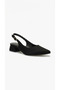 Black zr women's daily heeled shoe 036.3910 - 2