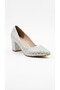 Silver Women's Heeled Shoes 659.7010 - 2