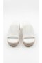 White Women's Wedge Heel Slippers 581.232-460 - 5