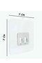 7X7Cm Super Strong Adhesive Bathroom Hanger Replacement 4Pcs Sticker Shelf Holder Hanger - 8